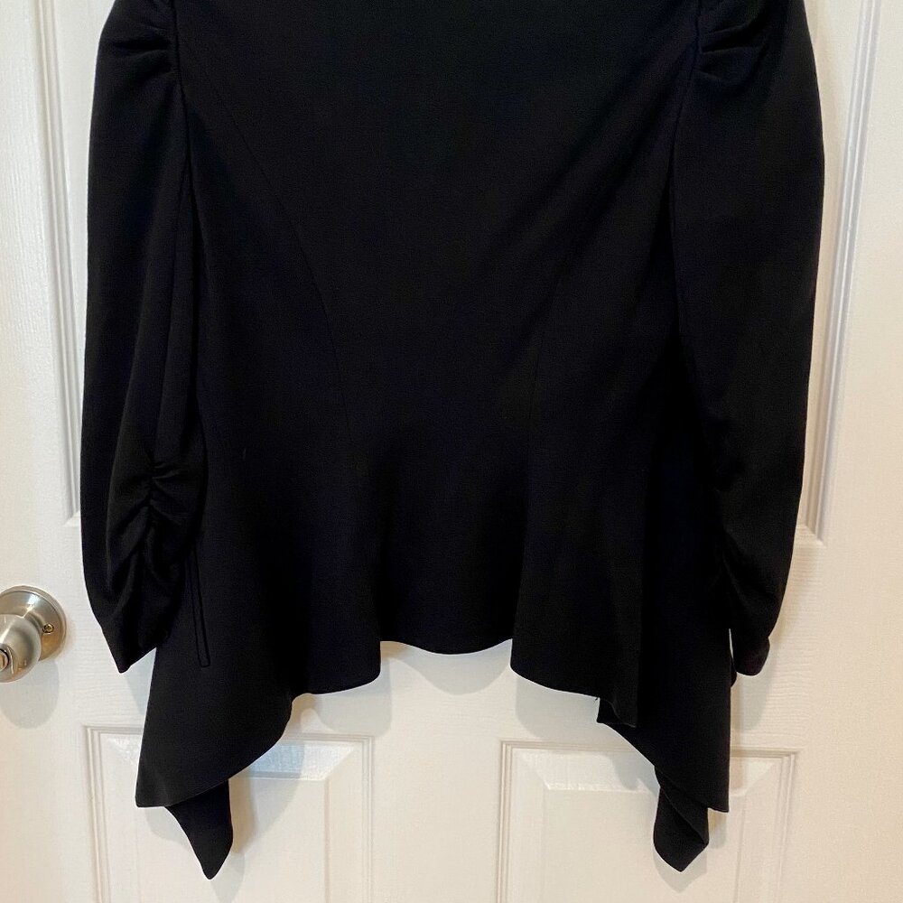 Bebe Black Front Cropped Jacket - image 4